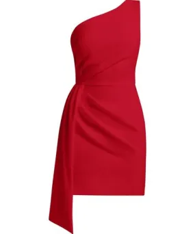 Tia Dorraine Women's Iconic Glamour Short Dress Fierce Red