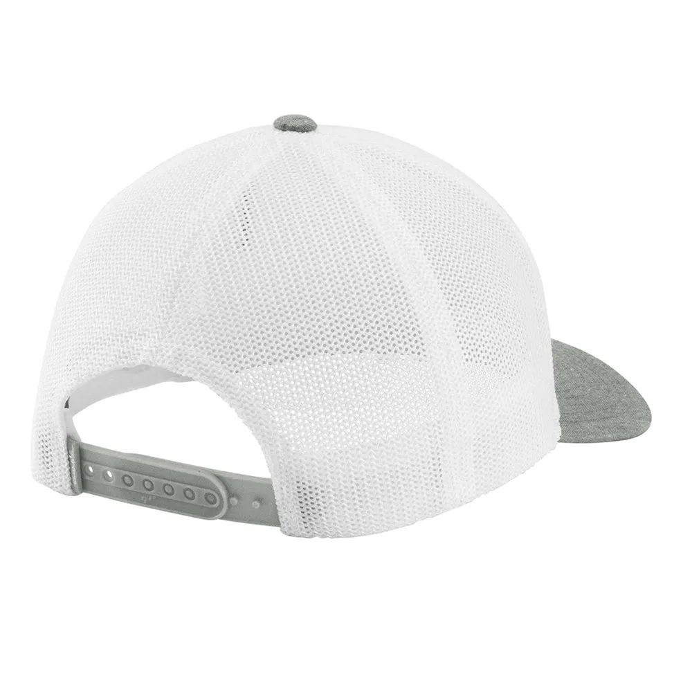 True Blues TravisMathew Cruz Colorblock Trucker Hat