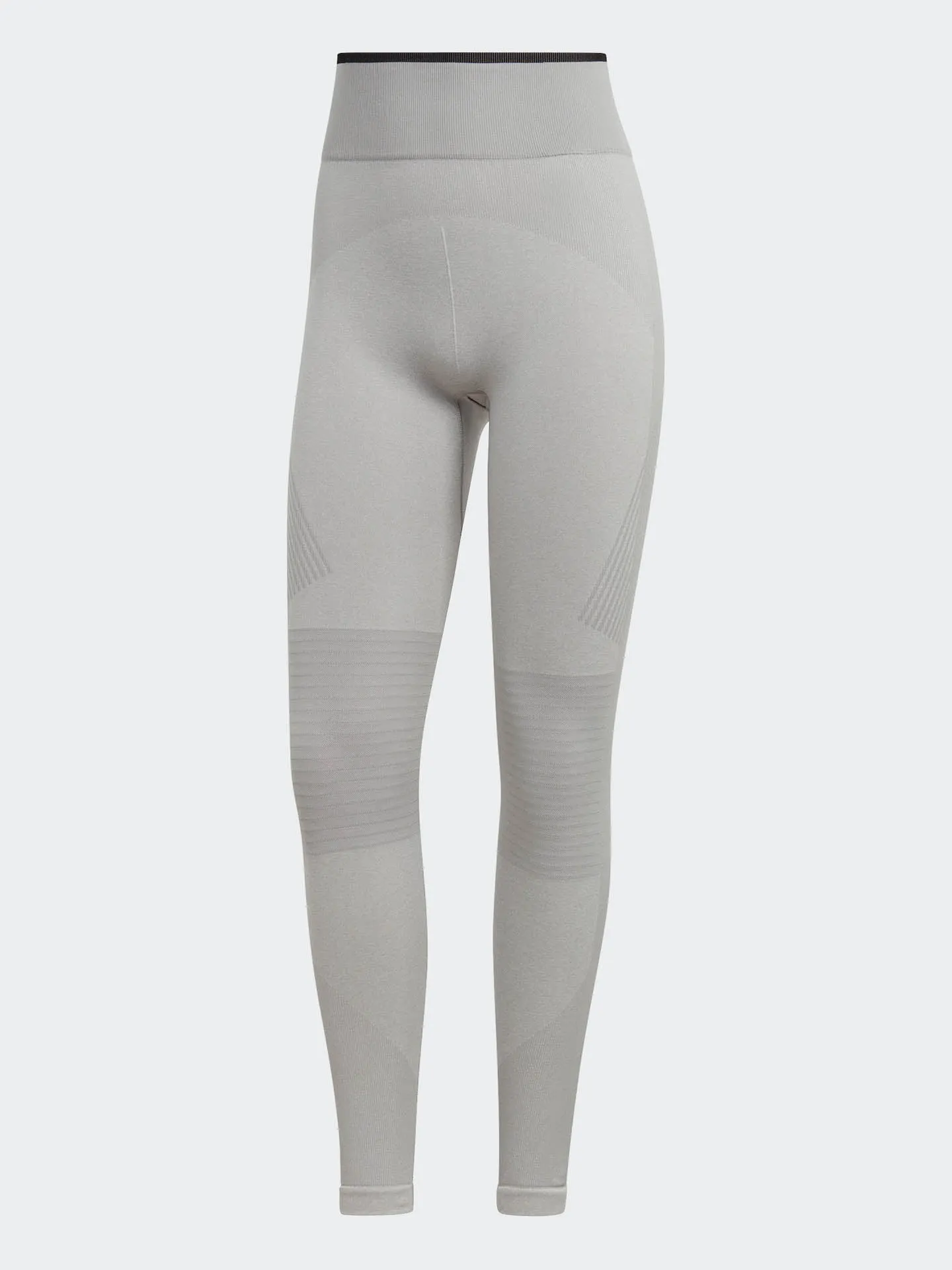 TrueStrength Seamless Yoga 7/8 Tight - MGH SOLID GREY/WHITE-BLACK