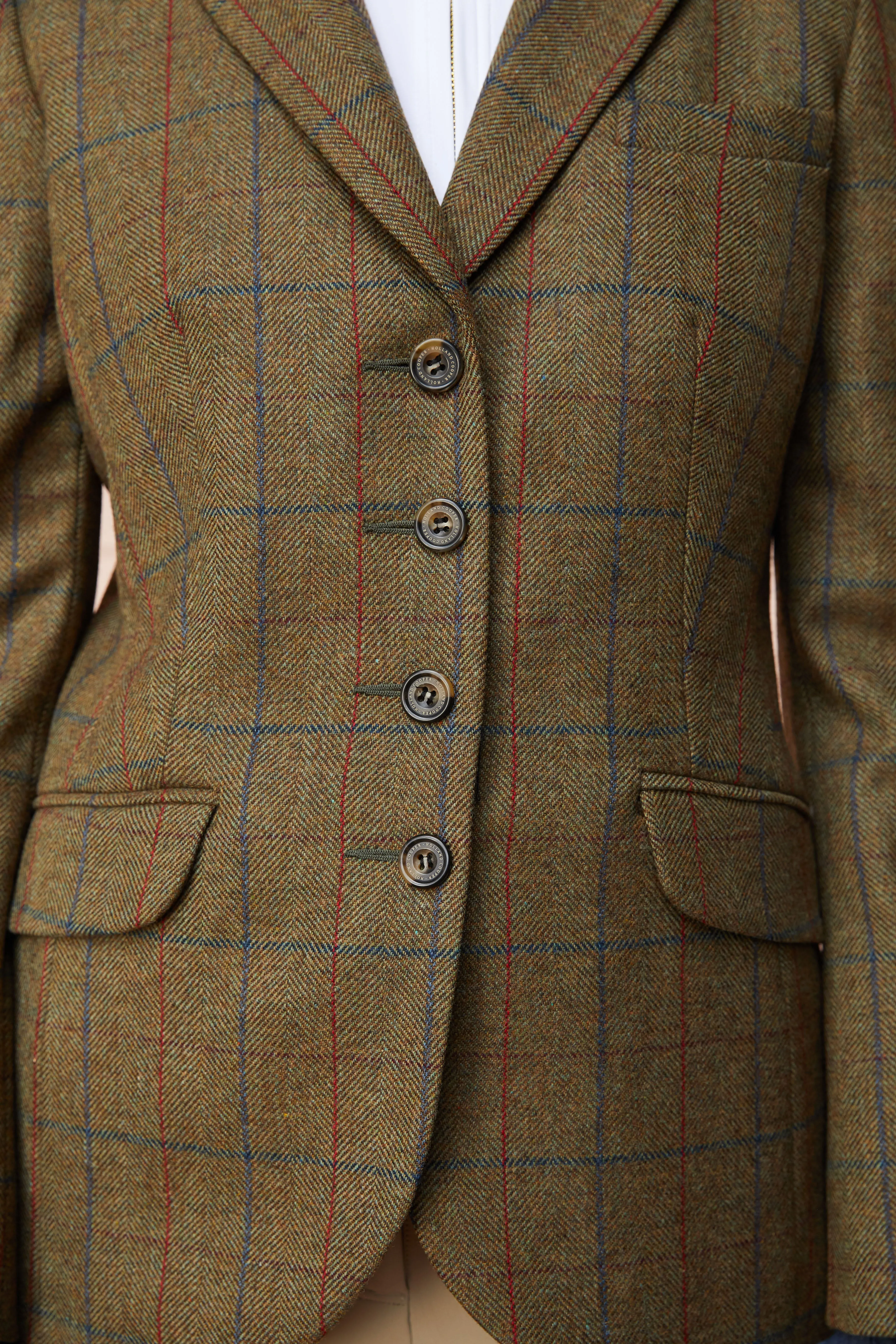 Tweed Riding Jacket (Glen Green)