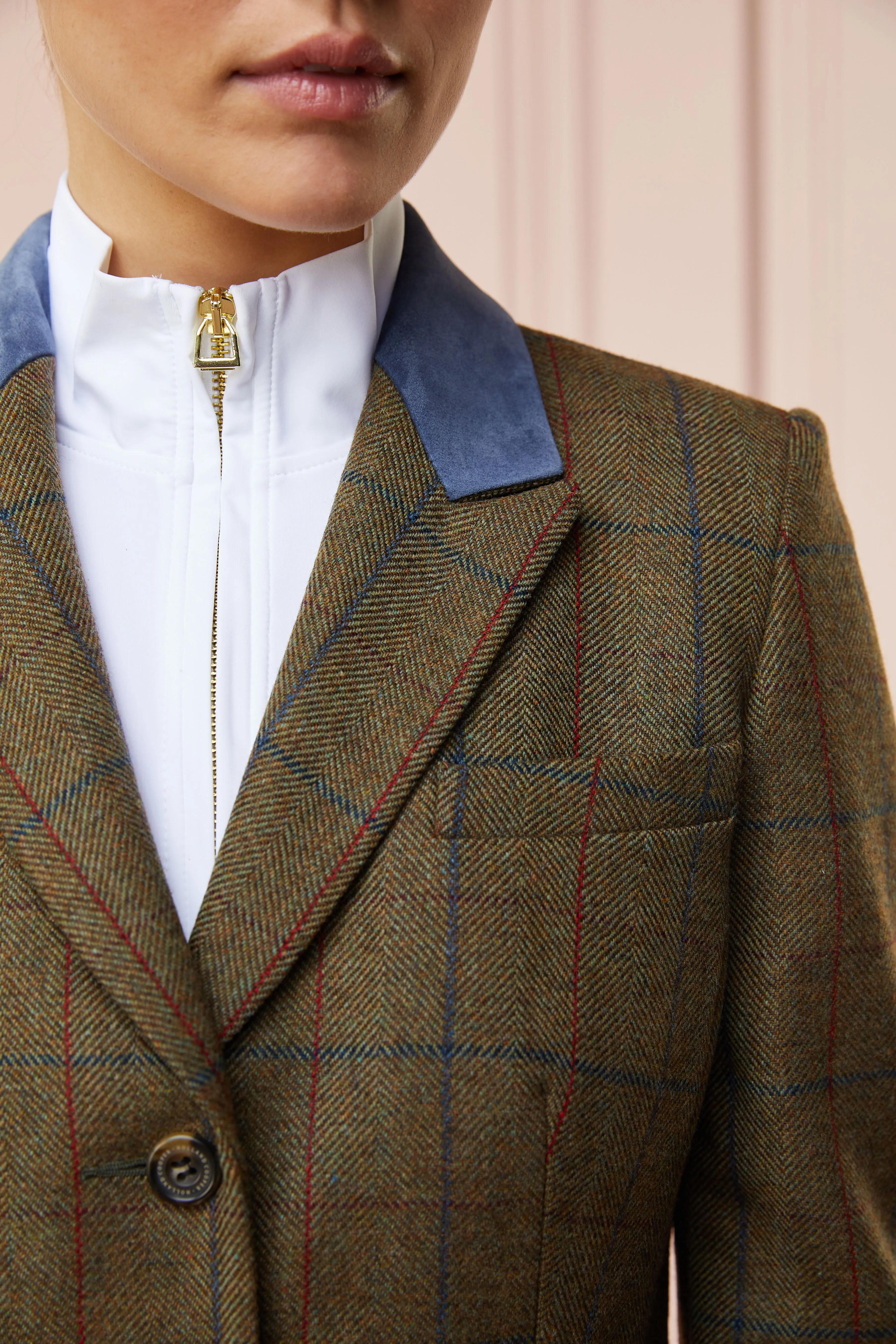 Tweed Riding Jacket (Glen Green)