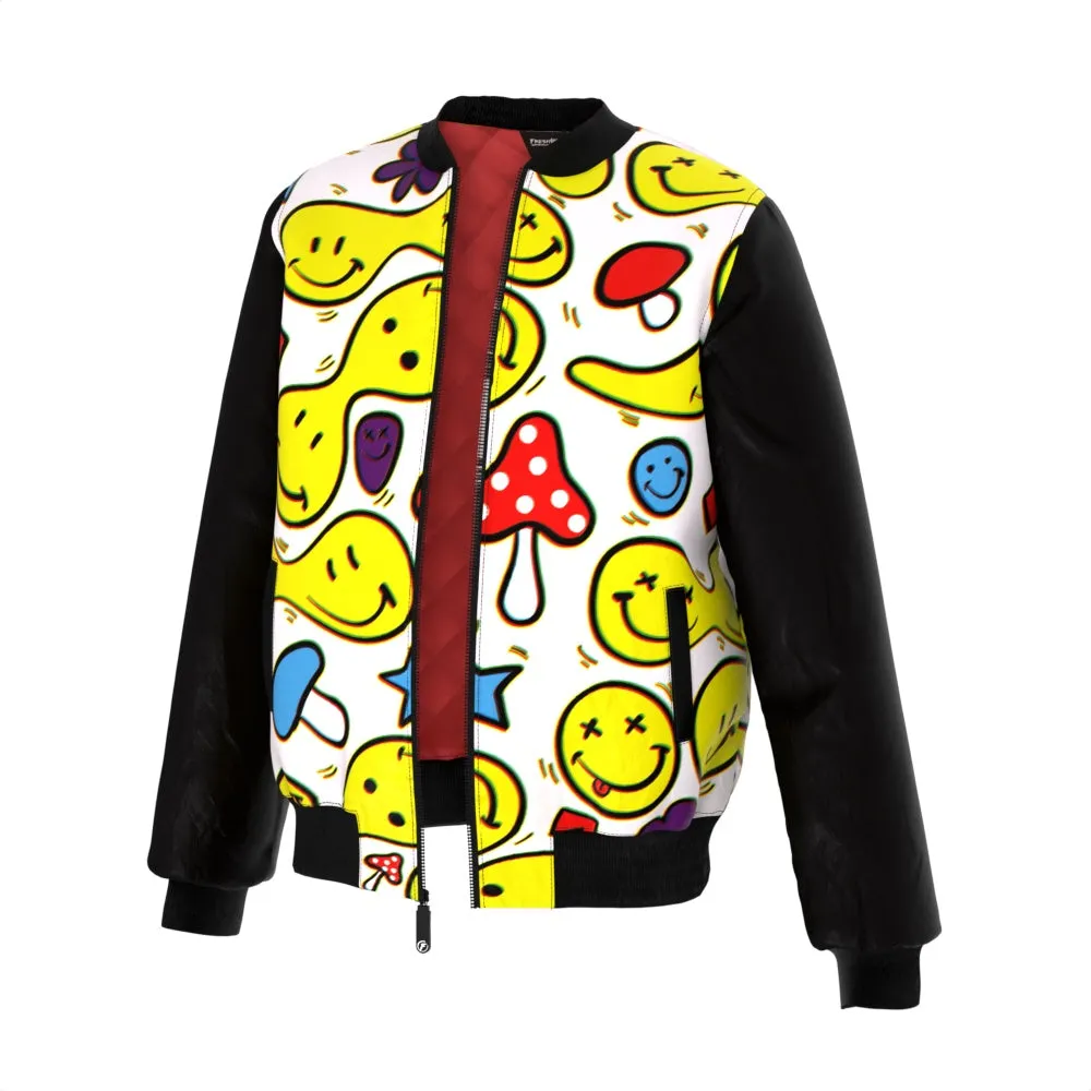 Twisted Smile Bomber Jacket