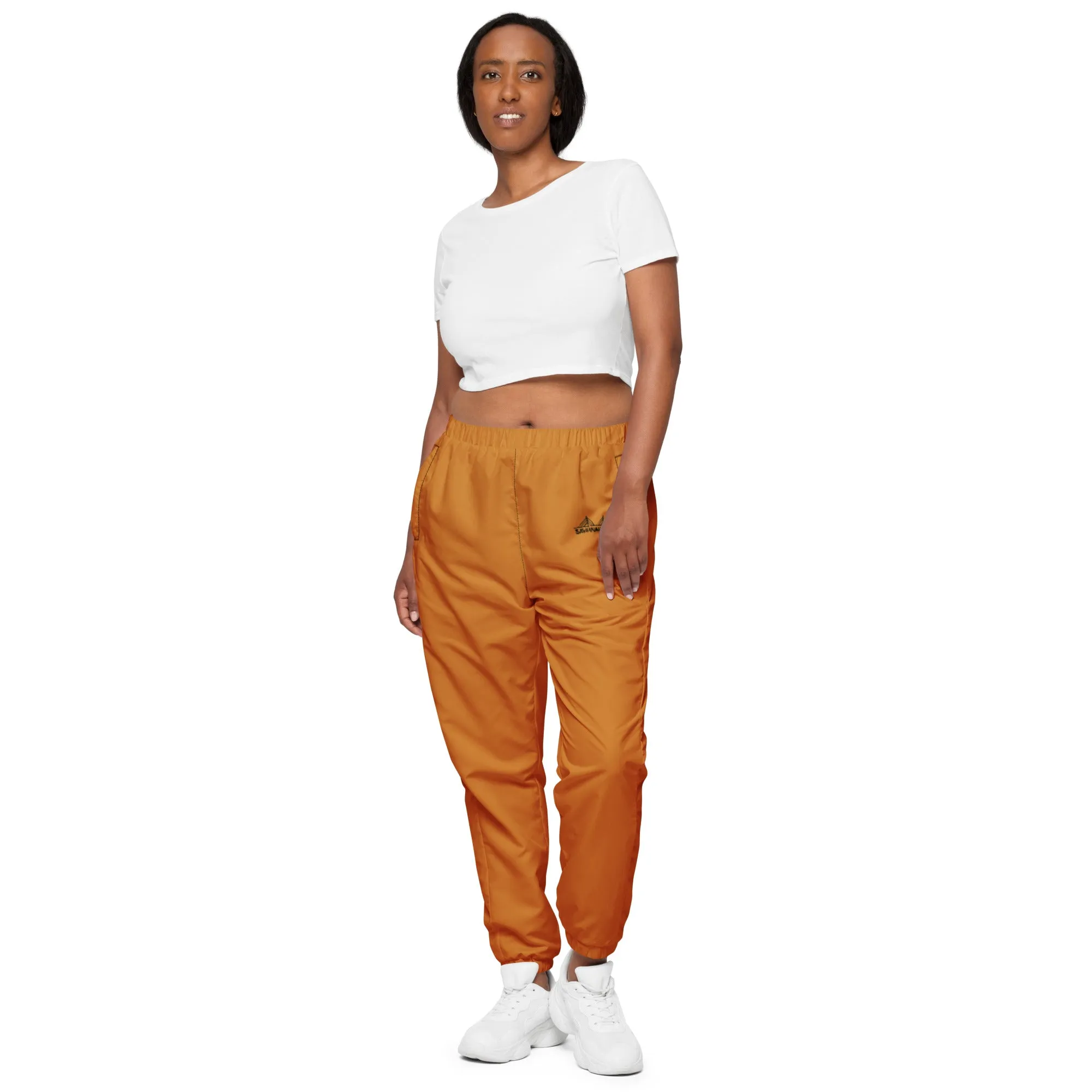 Unisex windbreaker pants Bronze