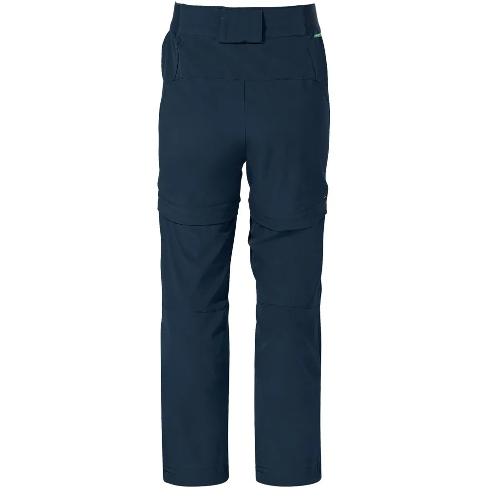 VAUDE - Zip-Off Slim Fit Pants Kids dark sea