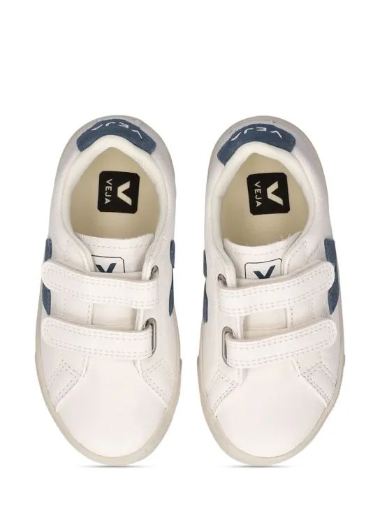 Veja   Esplar chrome-free leather strap sneaker 