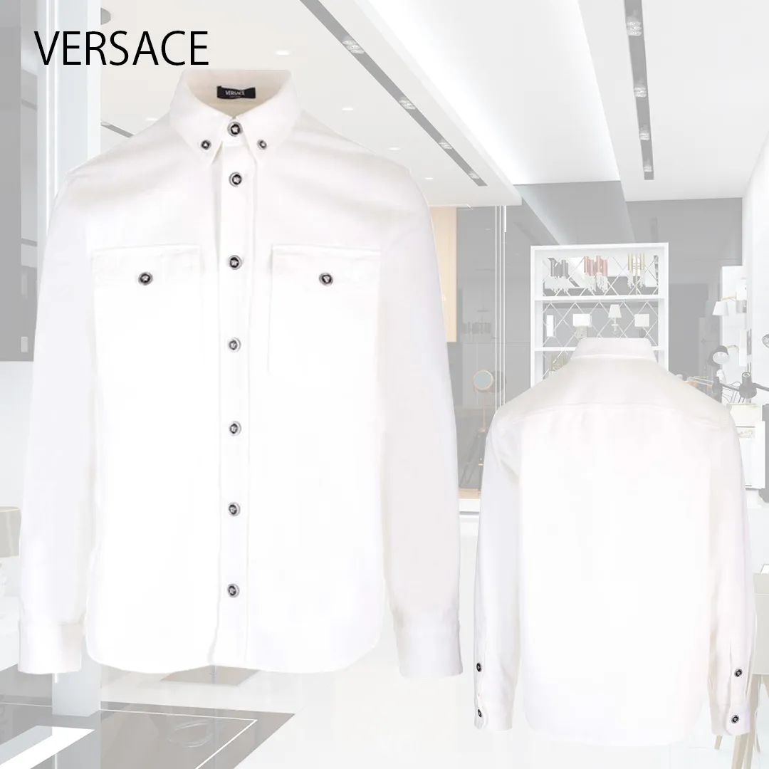 VERSACE  |Cotton Luxury Shirts