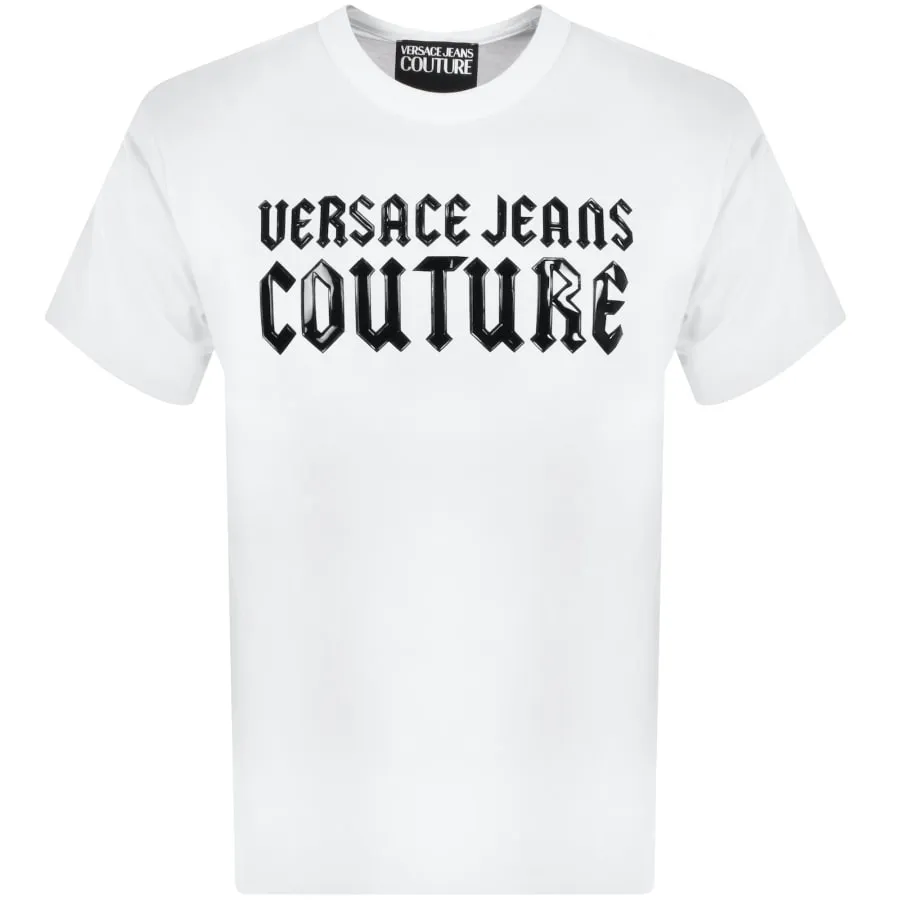 Versace Jeans Couture Relaxed Fit T Shirt White