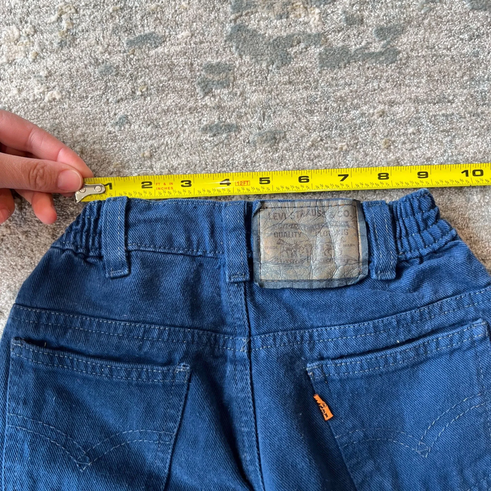 Vintage Levi's Orange Tab Blue Jeans 5T