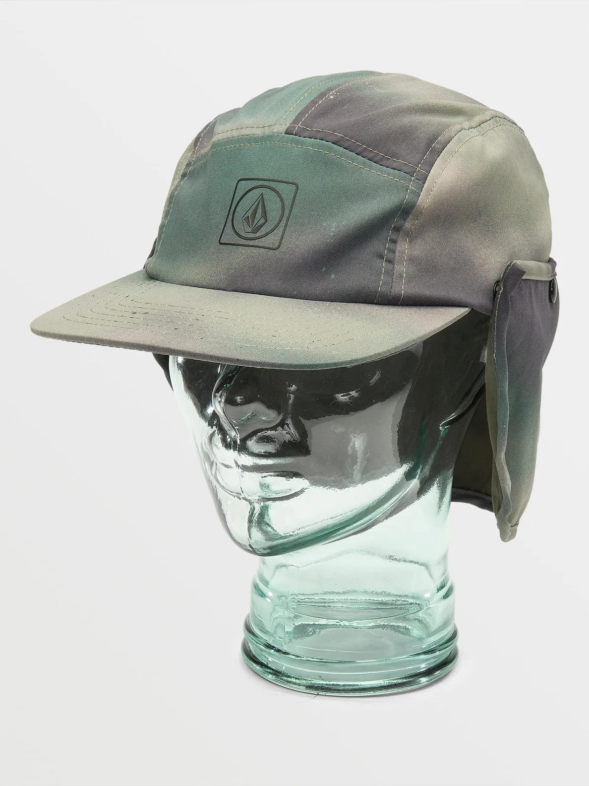 Volcom Stone Trip Flap Hat-Camouflage