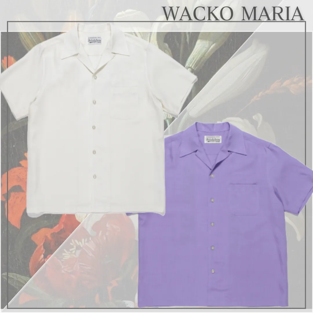 WACKO MARIA  |Plain Short Sleeves Shirts