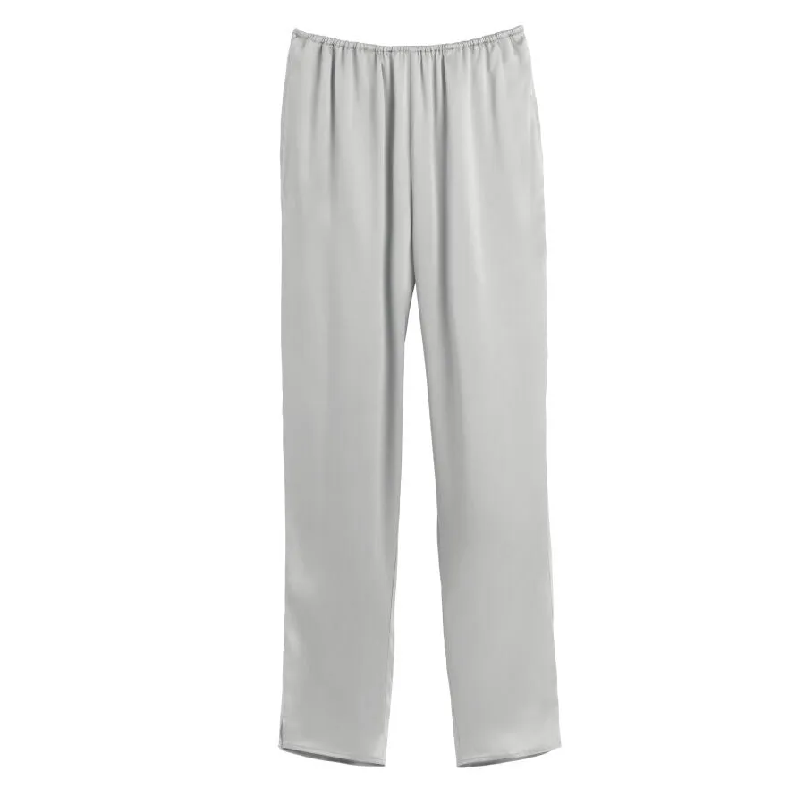 Washable Charmeuse Tapered Pant