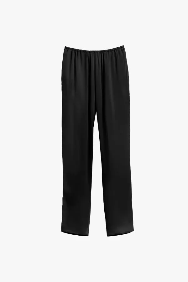 Washable Charmeuse Tapered Pant