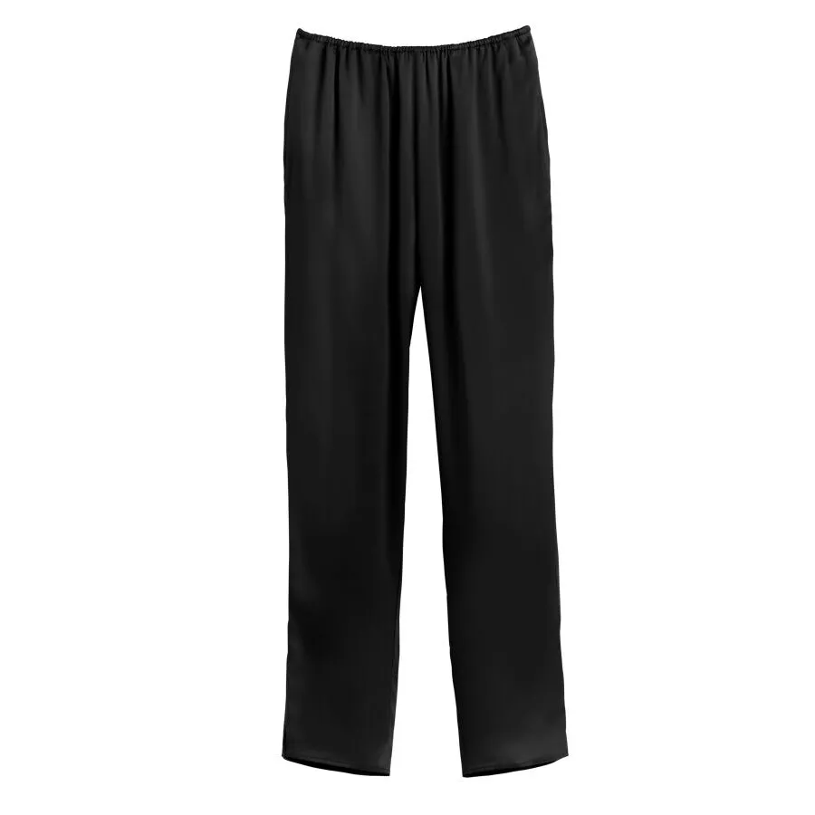 Washable Charmeuse Tapered Pant