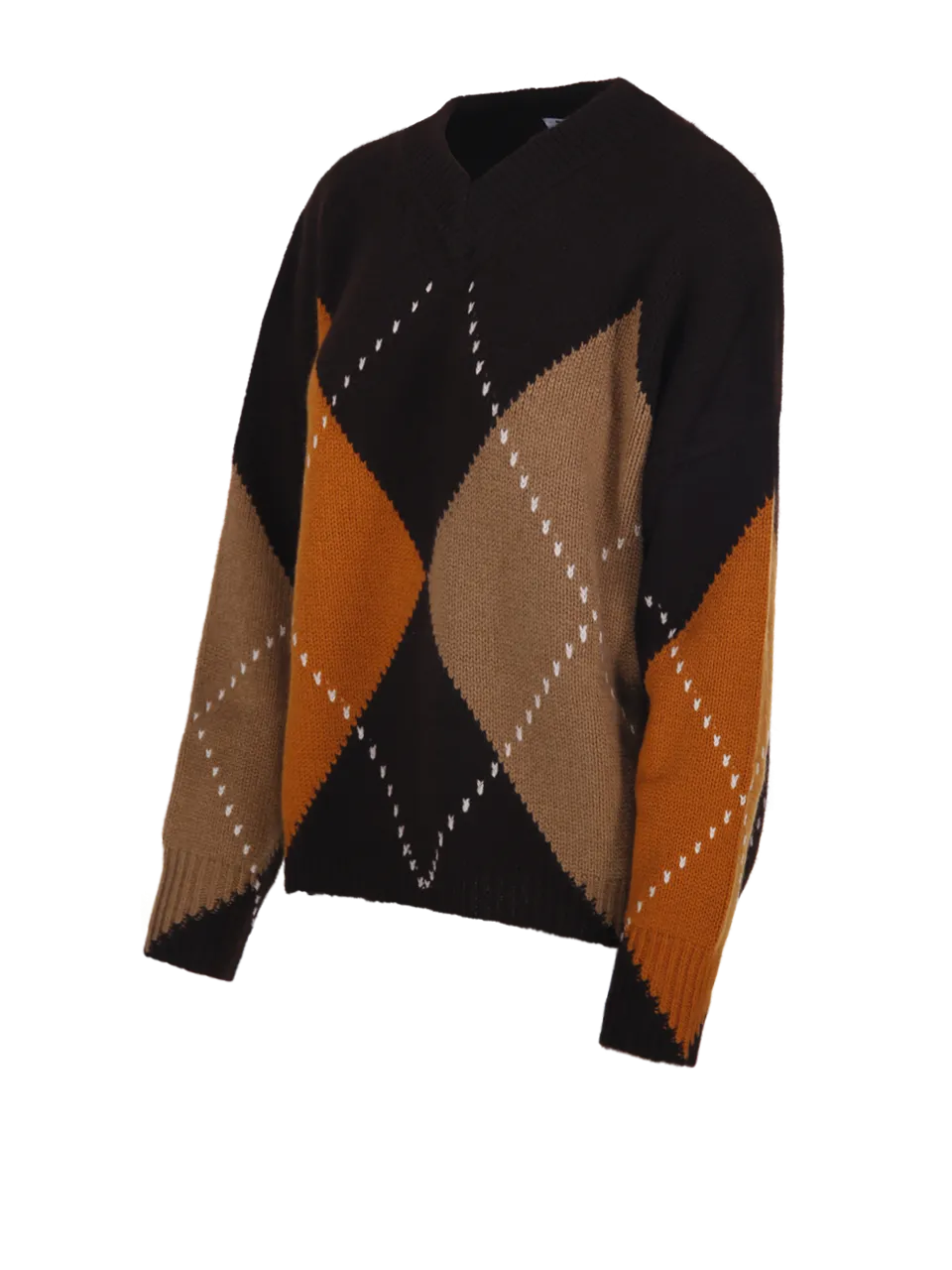 WOMAN BE YOU BROWN CASHMERE LADY85 SWEATER