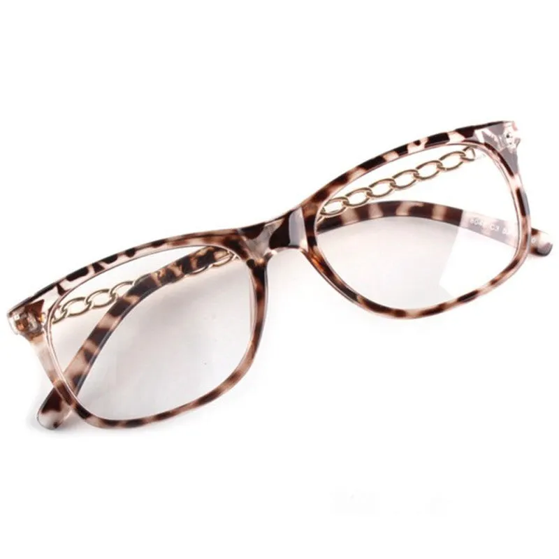 Women Nerd Myopia Eye Glasses Black Frame Clear Lens Eyewear Frames Eyeglasses New PY6 SM6