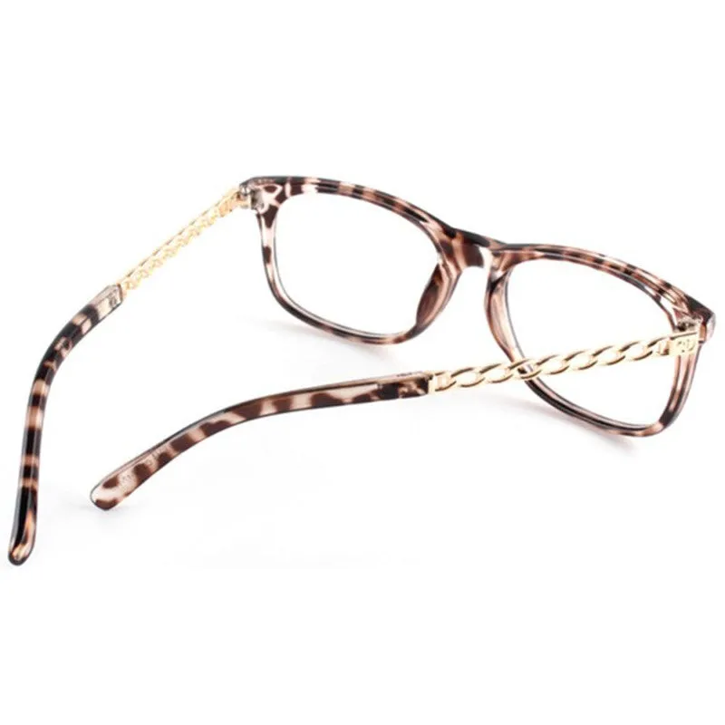 Women Nerd Myopia Eye Glasses Black Frame Clear Lens Eyewear Frames Eyeglasses New PY6 SM6