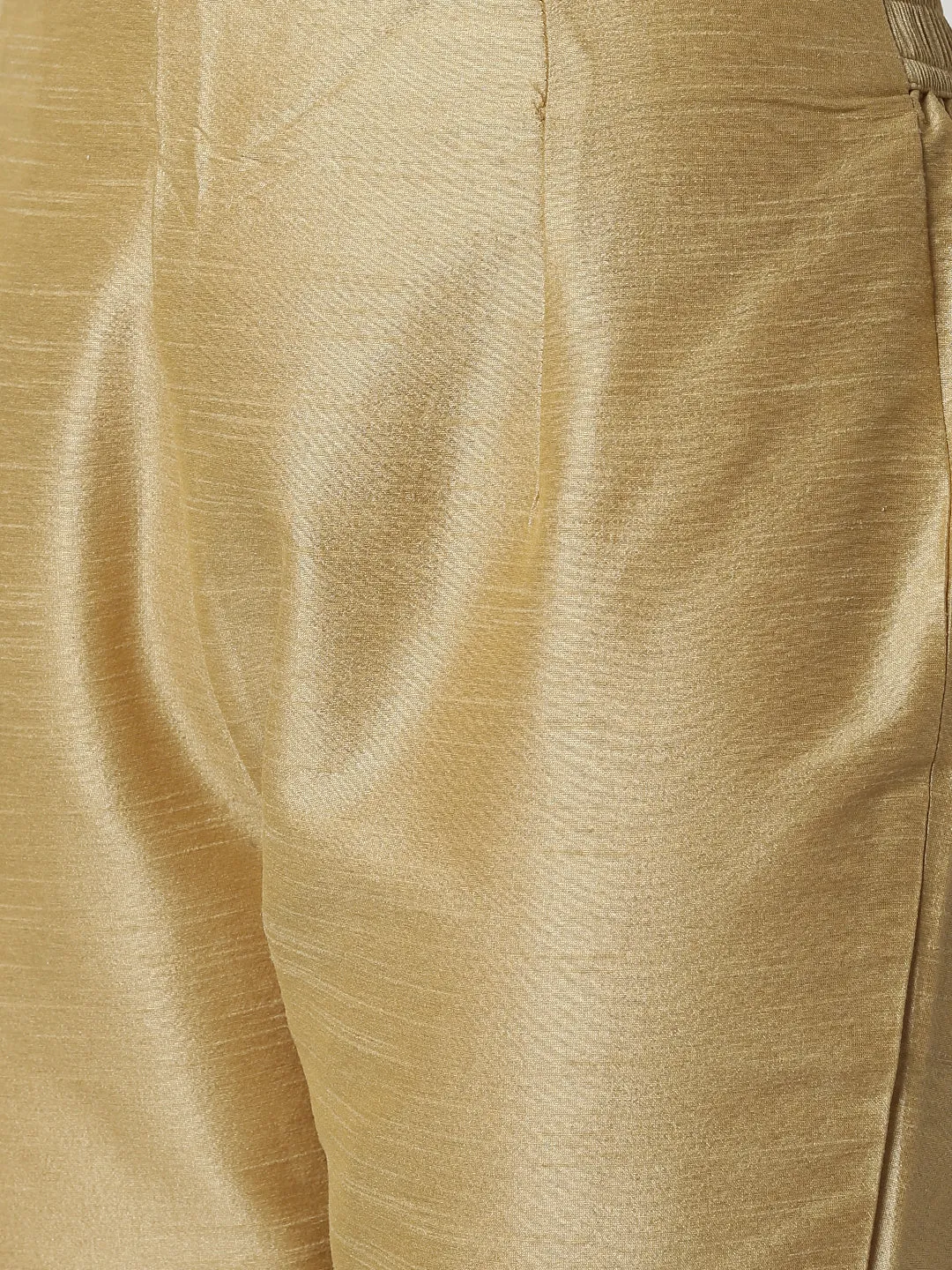 Women's Cigarette Pant Gold