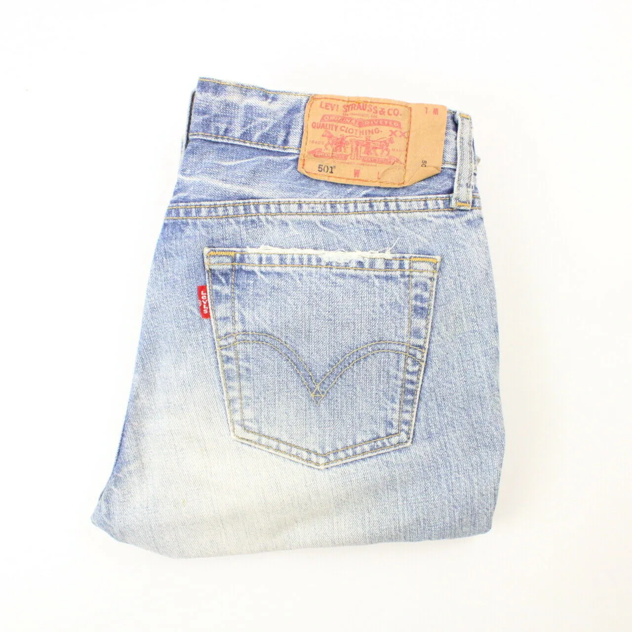 Womens LEVIS 501 Jeans Light Blue | W30 L30