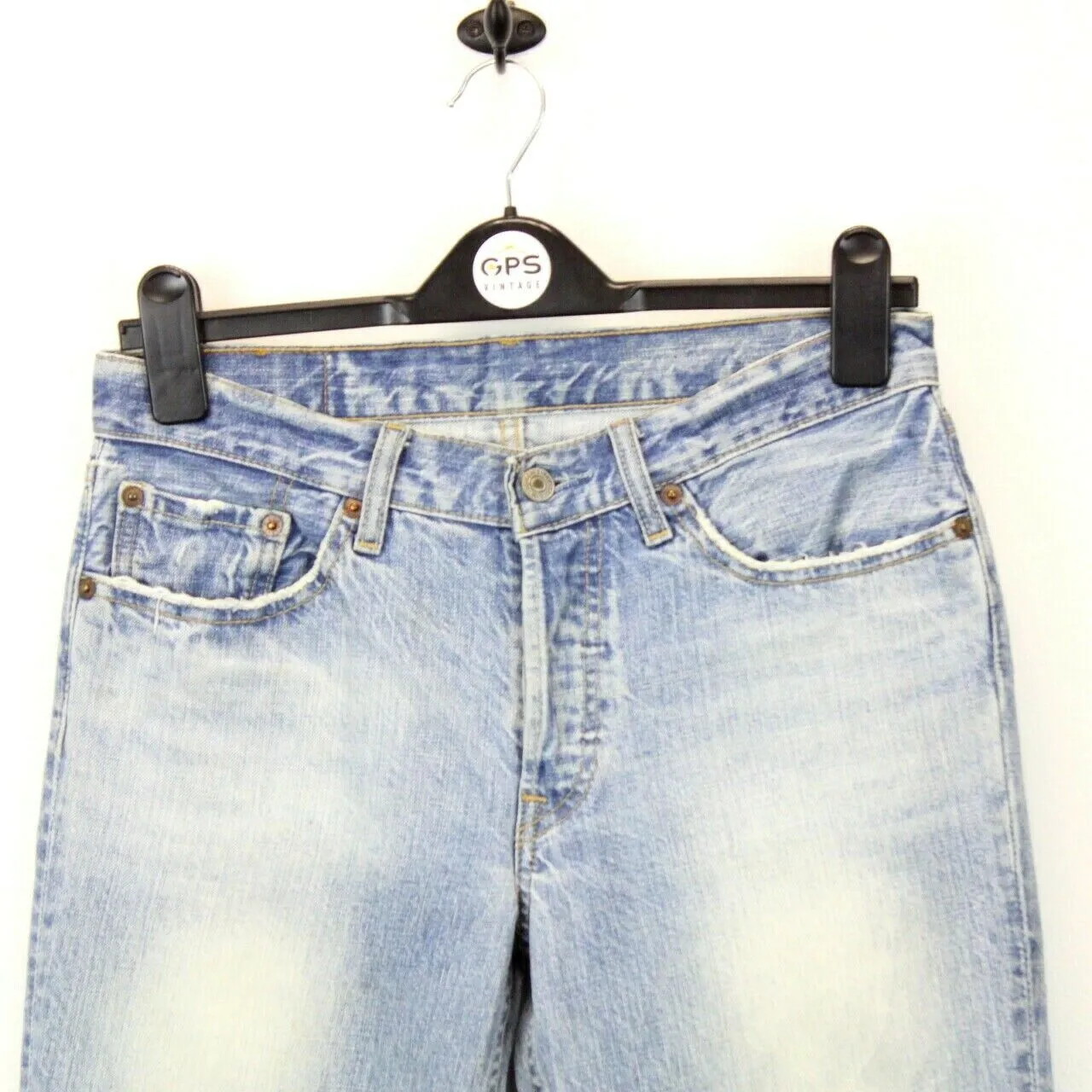 Womens LEVIS 501 Jeans Light Blue | W30 L30