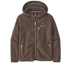 Women's Patagonia Retro Pile Fleece Hoody (Dusky Brown)