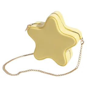 Yellow Star Chain Bag