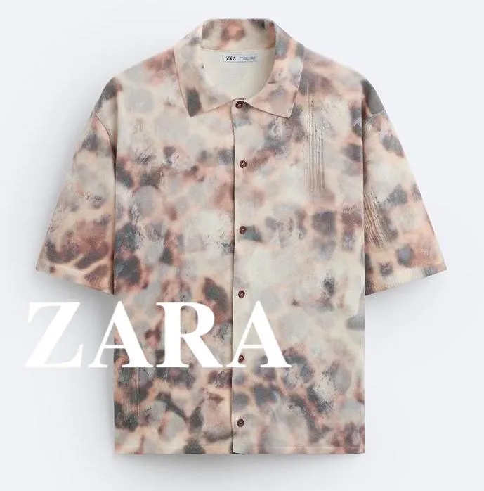 ZARA  |Short Sleeves Shirts